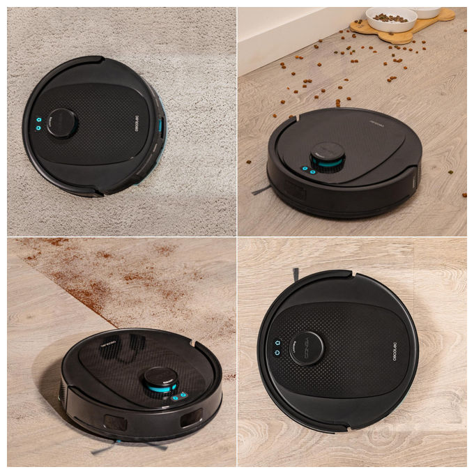 Cecotec, Robot Aspirapolvere Lavapavimenti Conga 7690 Immortal Max Home, Base Autosvuotante 2.5L, 220 Min Autonomia
