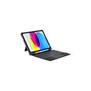 TUNIT, Custodia Flip a Libro con Tastiera, iPad 10.9, Nero