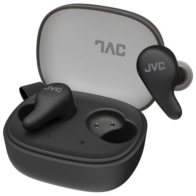 JVC HA-A23T-B-U Gumy Premium Auricolari True Wireless Bluetooth 5.4 Cancellazione Rumore IPX4 26h colore Nero