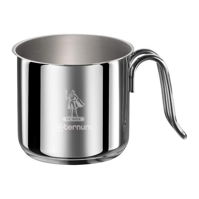 Aeternum, Bollilatte Acciaio Inox 18-10, 1.2 Litri, La Divina, Diametro 12 cm, Induzione