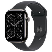 Apple Watch Series 11, 42mm, GPS + Cellular, Titanio Ardesia, Sport Band Nero