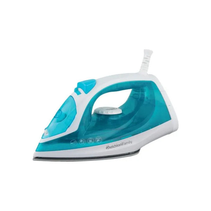 Melchioni Family, Ferro da Stiro a Vapore Stiretto, 1700W, Piastra in Ceramica, Sistema Anticalcare