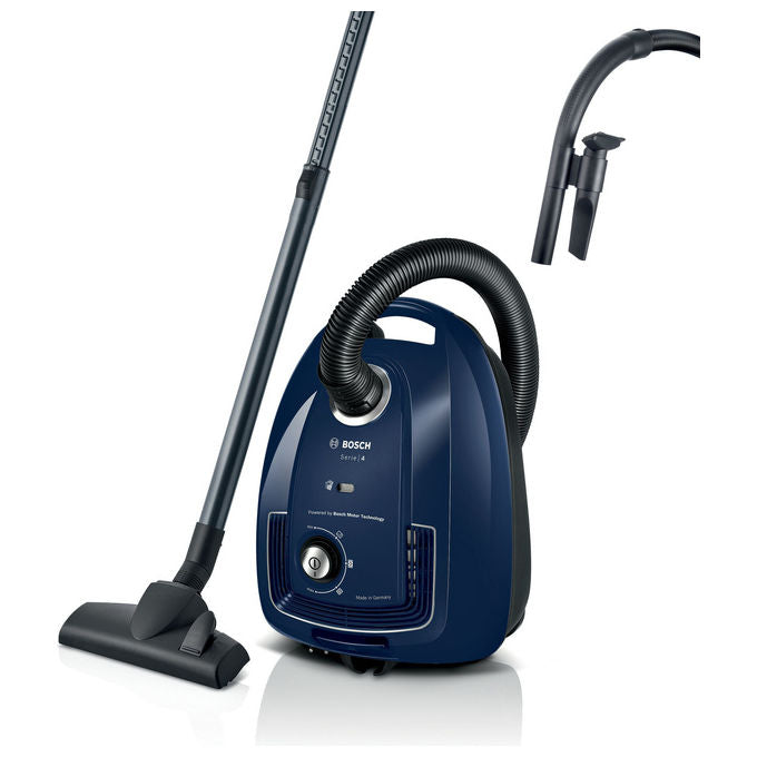 Bosch BGL38BU1 Serie 4 Aspirapolvere a traino con sacco 4 L 600 W 79 dB colore Blu