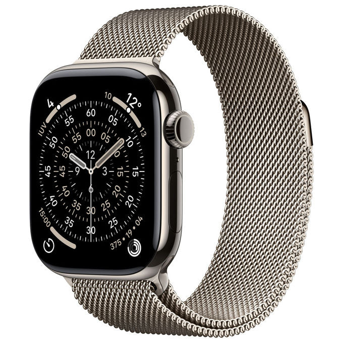 Apple, Watch Series 11 GPS + Cellular, 42mm, Titanio, Loop Maglia Milanese