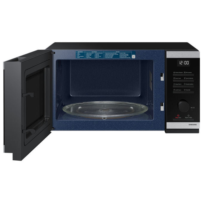 Samsung MS23DG4504AT Forno a microonde Solo 23 L 800 W 6 livelli di potenza Ceramic Inside Quick Defrost colore Nero Acciaio inox