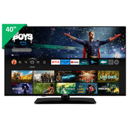 Telefunken TE40759B50V4F Smart TV LED 40'' HD DVB-T2 Wi-Fi Bluetooth Netflix HDR10 colore Nero