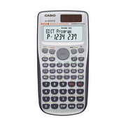 Casio, Calcolatrice Scientifica FX-3650P II, Tascabile, Nero e Argento