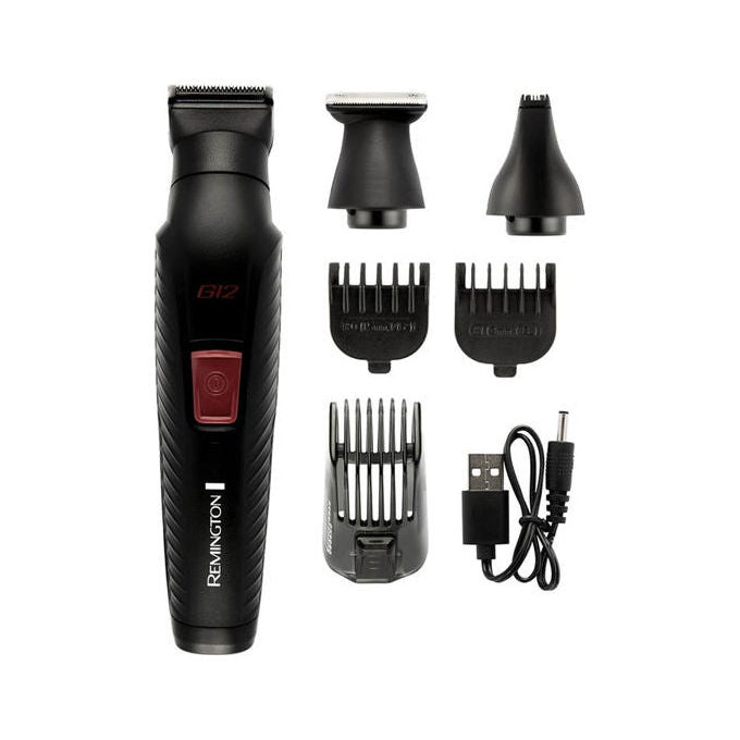 Remington, Multigroomer Grafite G12, 12-in-1, KIT_ Multifunzione con 6 Accessori
