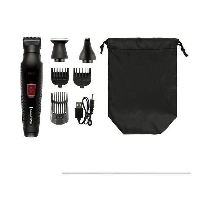 Remington, Multigroomer Grafite G12, 12-in-1, KIT_ Multifunzione con 6 Accessori