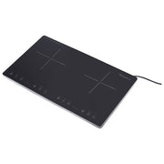 Melchioni 118360034 Oblivion 2 Piano cottura a induzione 58 cm 2 fuochi Touch 2000 W colore Nero