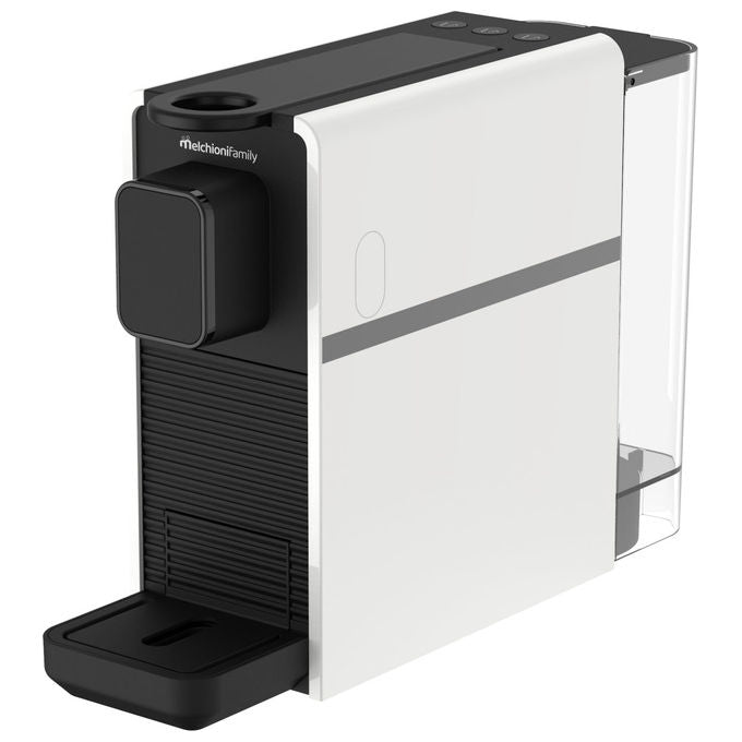 Melchioni Family, Cremosa Macchina Caffe', Compatibile Nespresso, 3 Selezioni, 0.5L, 1400W, Bianca