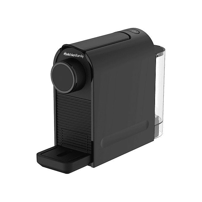 Melchioni Family, Macchina da Caffe' Nespresso, Cremosa, Nera, 0.5 l, 1400W