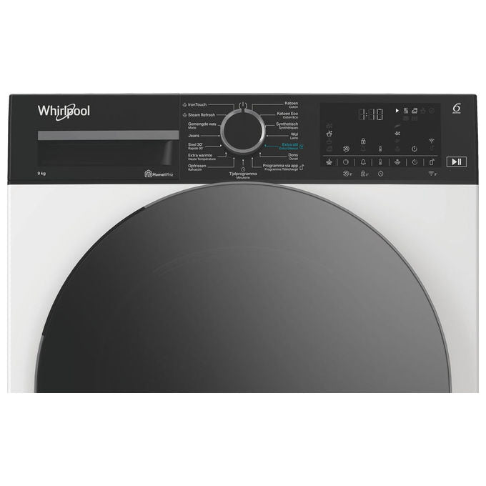 Whirlpool C WD 96M GBS IT Asciugatrice Pompa di Calore 9 Kg Classe A Wi-Fi 6° Senso 15 Programmi (85x60x67 cm) colore Manhattan Grey