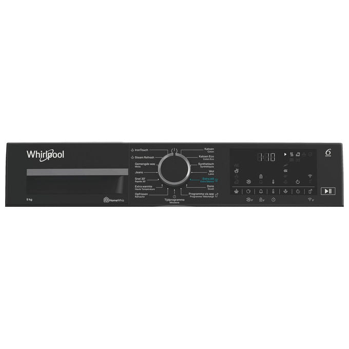 Whirlpool C WD 96M GBS IT Asciugatrice Pompa di Calore 9 Kg Classe A Wi-Fi 6° Senso 15 Programmi (85x60x67 cm) colore Manhattan Grey