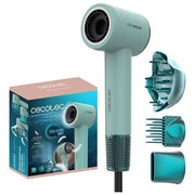 Cecotec, Asciugacapelli DryNova, 1600W, Compatto, Leggero, Motore Brushless, con Diffusore