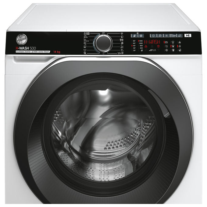 Hoover Lavatrice Caricamento Frontale 14 kg 1400 Giri H-WASH 500 HWP 414AMBC-1-S Bianco