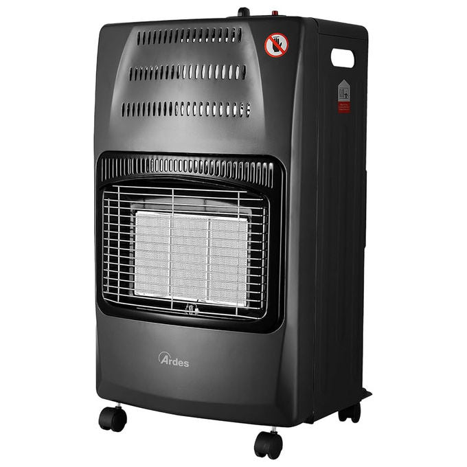 Ardes Boxer Flex AR383F, Stufa a Gas Richiudibile a Infrarossi, 3 Livelli di Potenza