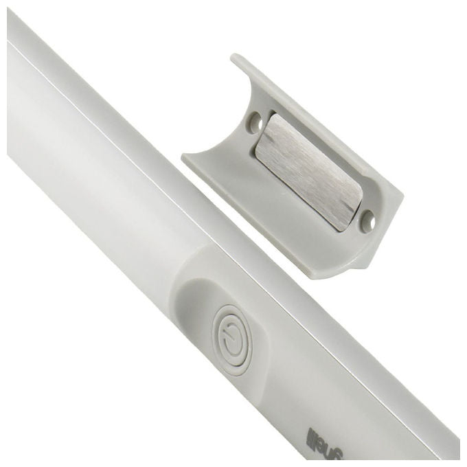 Beghelli, Lampada da Tavolo LED, Grigia, Alluminio, 4000K