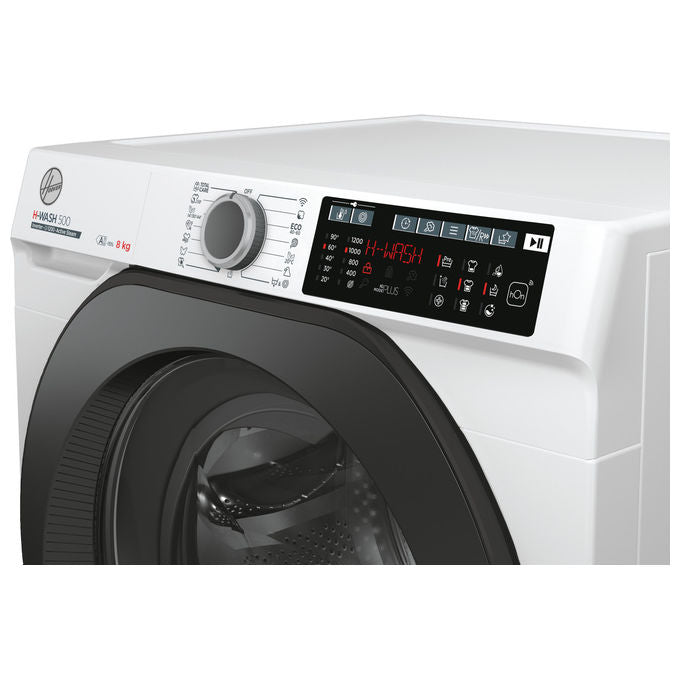 Hoover HW 28AMC71S H-WASH 500 Lavatrice 8 kg 1200 rpm Inverter Bianco (85x60x53 cm)