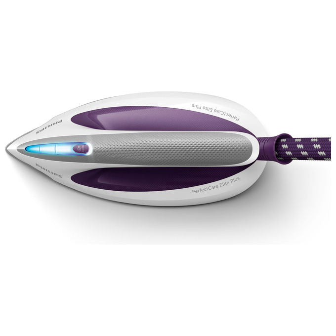Philips GC9660-30 PerfectCare Elite Plus Ferro da Stiro con Caldaia 2700 W 7,5 bar 520 g-min OptimalTEMP colore Viola Bianco