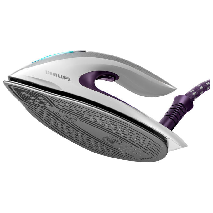 Philips GC9660-30 PerfectCare Elite Plus Ferro da Stiro con Caldaia 2700 W 7,5 bar 520 g-min OptimalTEMP colore Viola Bianco