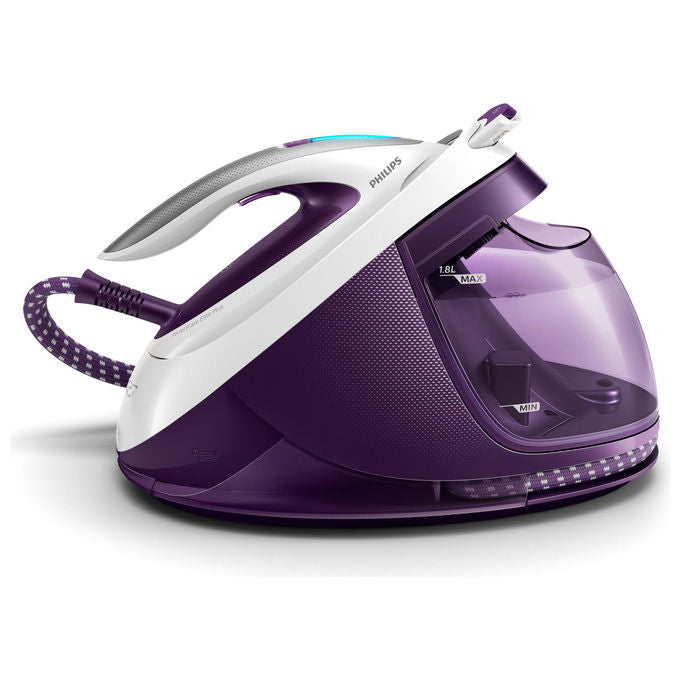 Philips GC9660-30 PerfectCare Elite Plus Ferro da Stiro con Caldaia 2700 W 7,5 bar 520 g-min OptimalTEMP colore Viola Bianco