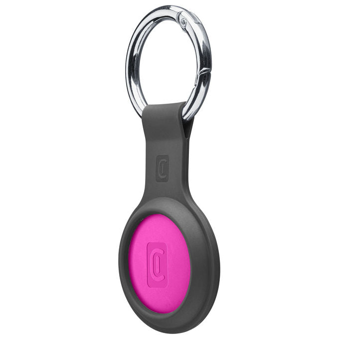 Cellularline, Tracy Tag, Localizzatore Bluetooth, per Apple Find My, Rosa