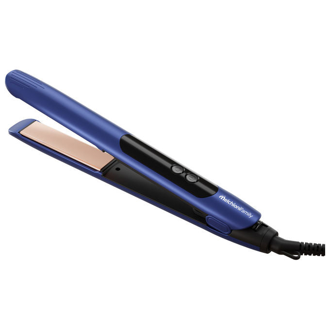 Melchioni, Piastra per Capelli, Calda, Blu, 84 W