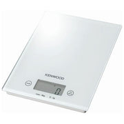 Kenwood WEP60.000WH Bilancia da Cucina Digitale Capacita' 8 Kg Precisione 1g Tara Automatica Piatto in Vetro colore Bianco
