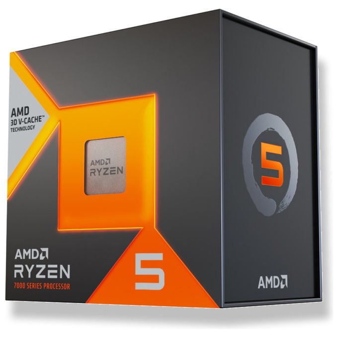 Amd Ryzen 5 7500X3D, Processore 4 GHz, 96 MB L3, Socket AM5