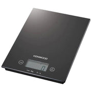 Kenwood, Bilancia da Cucina Digitale, 8 Kg, Nera, con Piattaforma in Vetro
