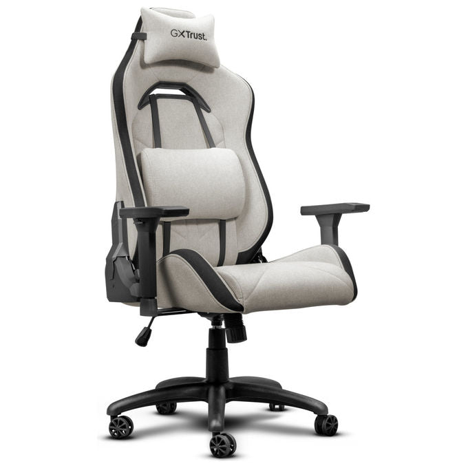 Trust, Sedia Gaming PC, Seduta Imbottita, Beige