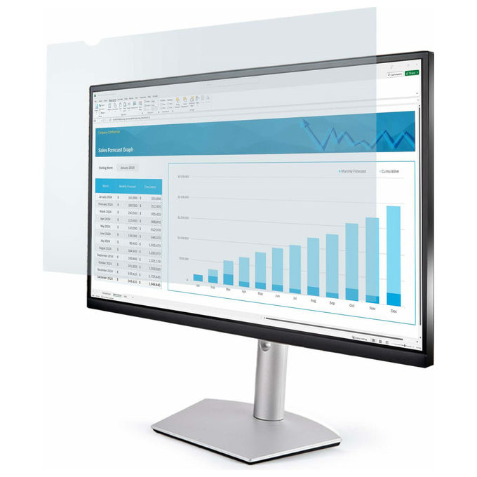 StarTech.com, Filtro per Monitor 24'', Anti Luce Blu, Protezione Schermo