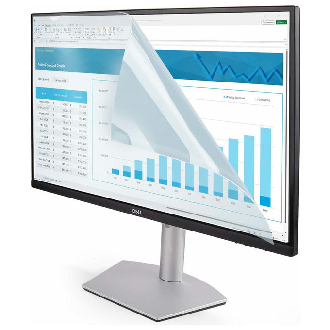 StarTech.com, Filtro per Monitor 24'', Anti Luce Blu, Protezione Schermo