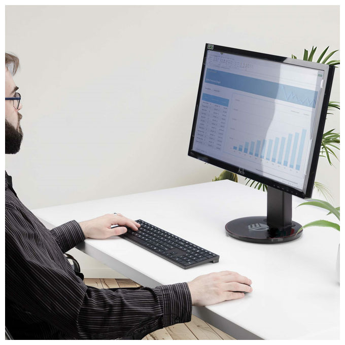 StarTech.com, Filtro per Monitor 24'', Anti Luce Blu, Protezione Schermo