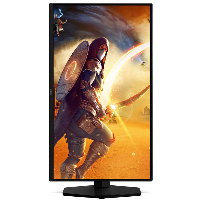 AOC 25G4KUR G4 Monitor Gaming 24.5'' Full HD Fast IPS 420Hz HDR400 G-Sync Hub USB colore Nero Rosso