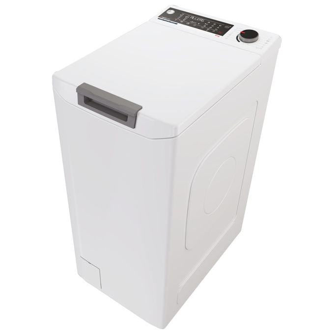 Hoover THOS486TM4-S Lavatrice Carica dall Alto 8 Kg 1400 Giri Classe B AI Weight Sense colore Bianco (86x41x60 cm)