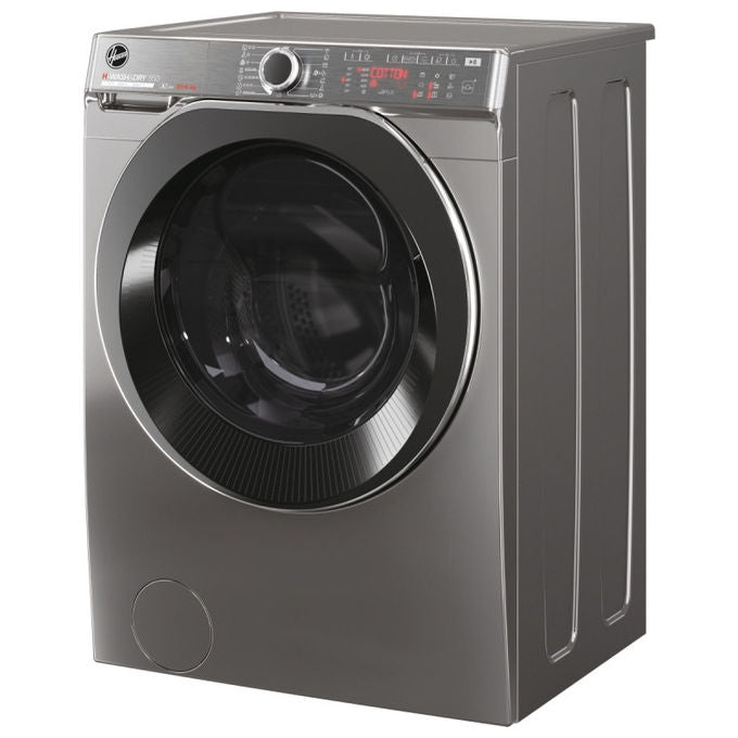 Hoover H5DPB6106MBCR8-S H-WASHandDRY 550 Lavasciuga Frontale 10-6 Kg 1600 rpm Classe A Inverter Vapore WiFi (85x60x58 cm) colore Antracite