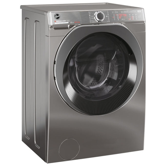 Hoover H5DPB6106MBCR8-S H-WASHandDRY 550 Lavasciuga Frontale 10-6 Kg 1600 rpm Classe A Inverter Vapore WiFi (85x60x58 cm) colore Antracite
