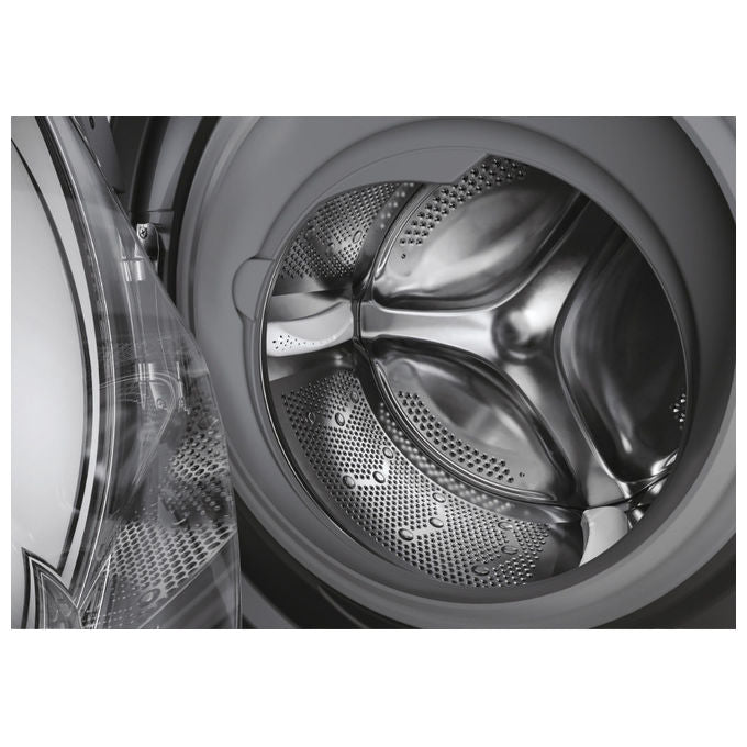 Hoover H5DPB6106MBCR8-S H-WASHandDRY 550 Lavasciuga Frontale 10-6 Kg 1600 rpm Classe A Inverter Vapore WiFi (85x60x58 cm) colore Antracite