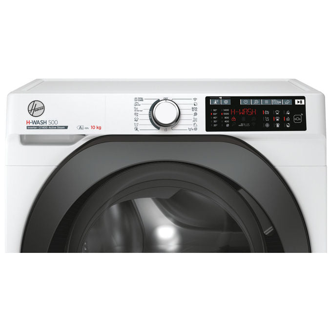 Hoover Lavatrice a Carica Frontale 10 Kg 1400 Giri H-WASH 500 HW 410AMBC7-1-S Bianco