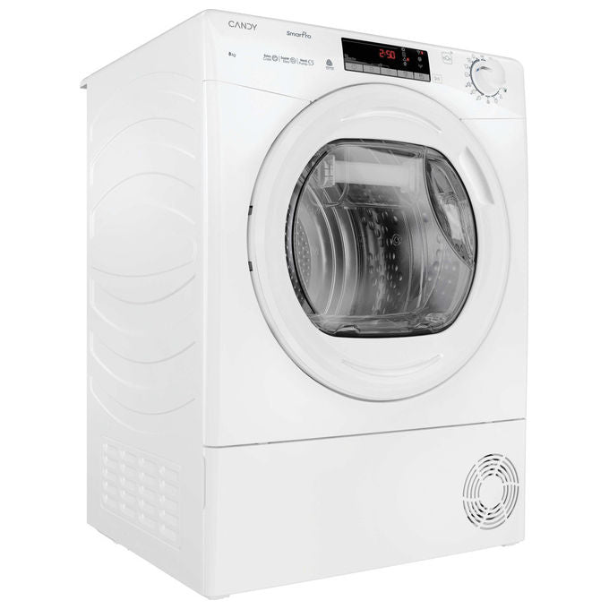 Candy CRO EH8N2TE-S Smart Pro Asciugatrice Pompa di Calore 8 Kg Classe D Wi-Fi 16 Programmi 66 dB (85x59.6x58.5 cm) colore Bianco