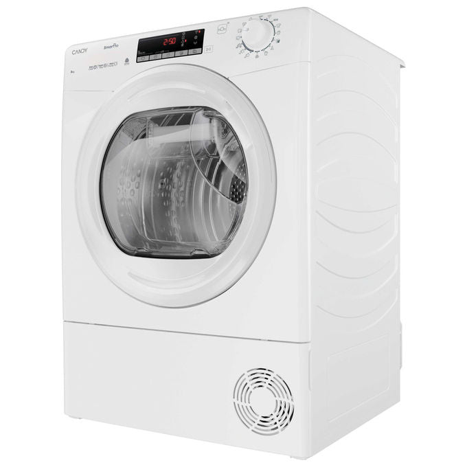 Candy CRO EH8N2TE-S Smart Pro Asciugatrice Pompa di Calore 8 Kg Classe D Wi-Fi 16 Programmi 66 dB (85x59.6x58.5 cm) colore Bianco