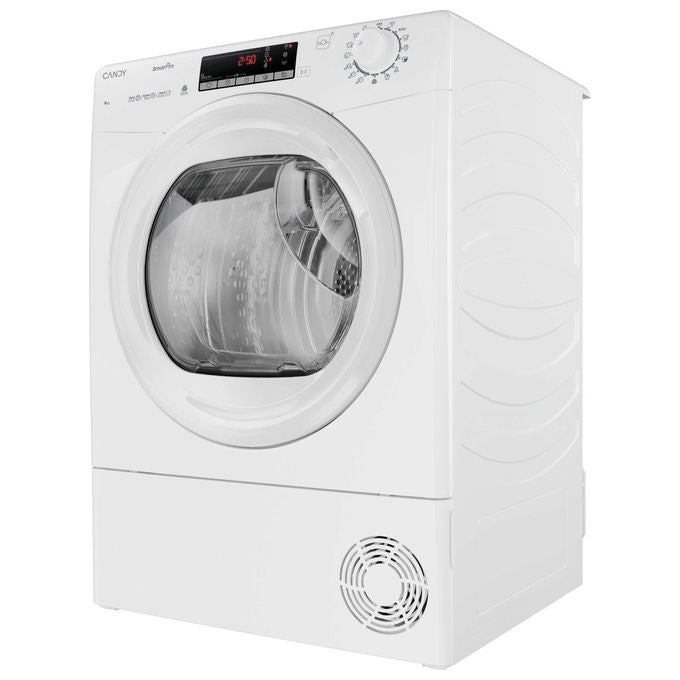 Candy CRO EH8N2TE-S Smart Pro Asciugatrice Pompa di Calore 8 Kg Classe D Wi-Fi 16 Programmi 66 dB (85x59.6x58.5 cm) colore Bianco