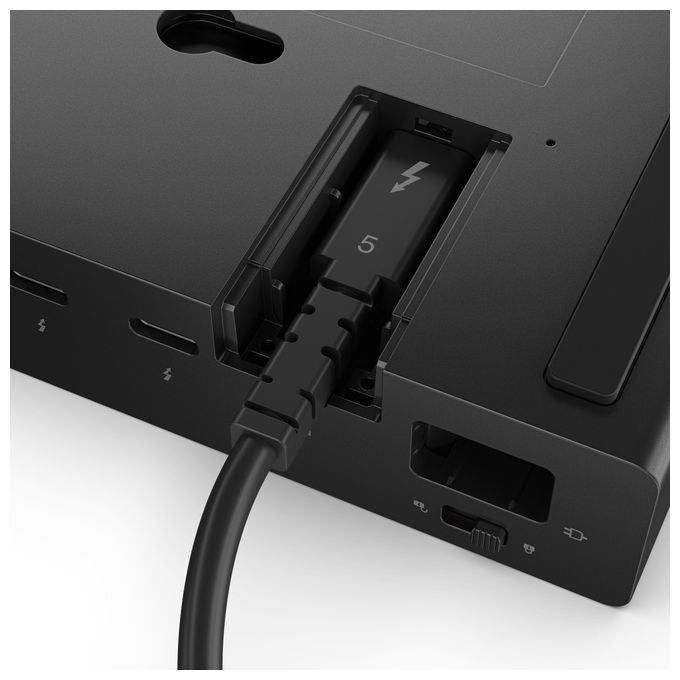 Lenovo, Docking Station Thunderbolt 5 Smart Dock 7500, Cablata, Nero