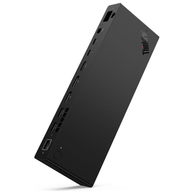 Lenovo, Docking Station Thunderbolt 5 Smart Dock 7500, Cablata, Nero