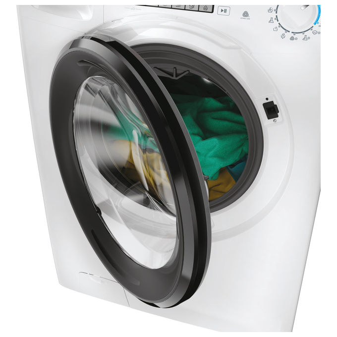 Candy CSOW41076TWMB8-S Smart Pro Inverter Lavasciuga Frontale 10-7 Kg 1400 rpm Classe A Vapore Wi-Fi Bluetooth (85x60x58 cm) colore Bianco