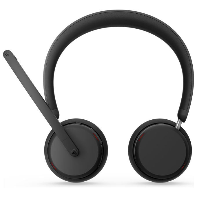 Lenovo Cuffie Wireless ANC 6550 Bluetooth Nero Microfono con Cancellazione Rumore Ufficio