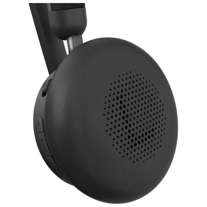 Lenovo Cuffie Wireless ANC 6550 Bluetooth Nero Microfono con Cancellazione Rumore Ufficio