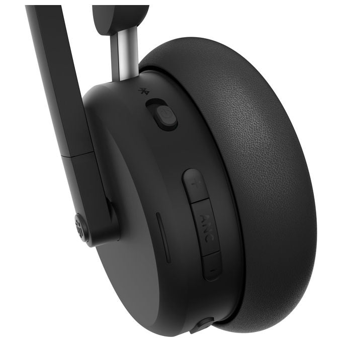 Lenovo Cuffie Wireless ANC 6550 Bluetooth Nero Microfono con Cancellazione Rumore Ufficio